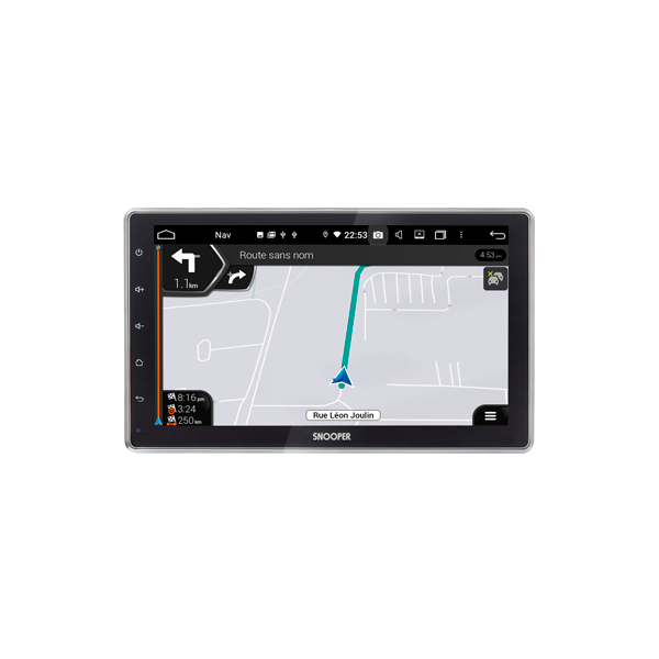 Autoradio double DIN Car Play et Android Auto 7 pouces